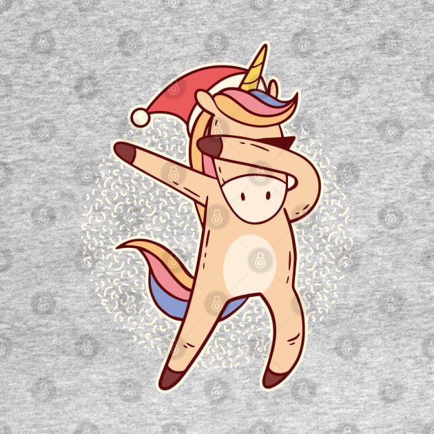 Unicorn Christmas Dab by MajorCompany